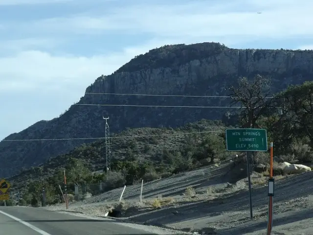 Mountain Springs Pass
